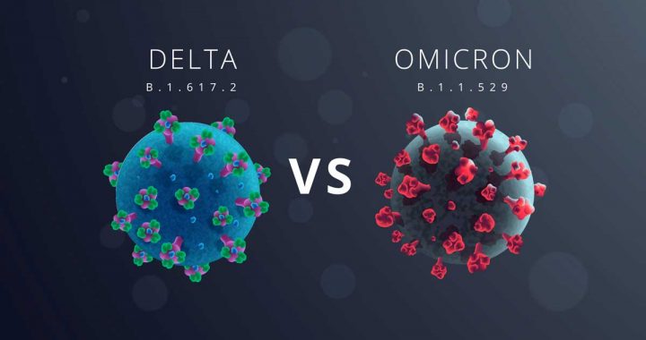 Delta vs Ómicron
