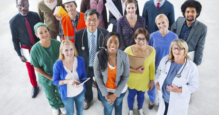 Trabajadores afiliados al IMSS